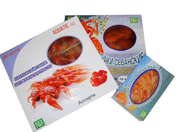 Раки в ассортименте в Златоусте