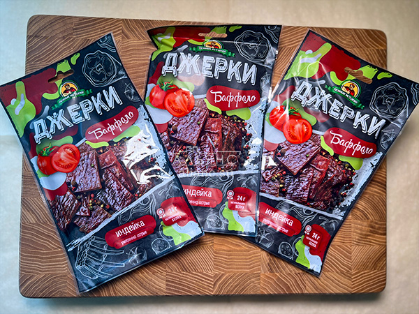 Джерки из индейки "Баффало" 45 гр. в Златоусте