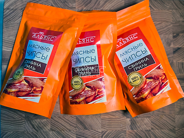 Мясо (АЛЬЯНС) вяленое свинина "Гриль" 50 гр. в Златоусте