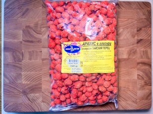 Арахис со вкусом сыра с чесноком: Арахис в глазури со вкусом тайский перец