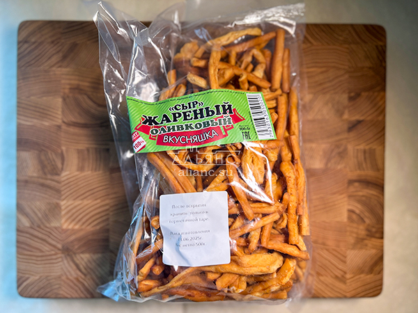 Жареный сыр "ВКУСНЯШКА" (Оливковый) 500гр. в Златоусте