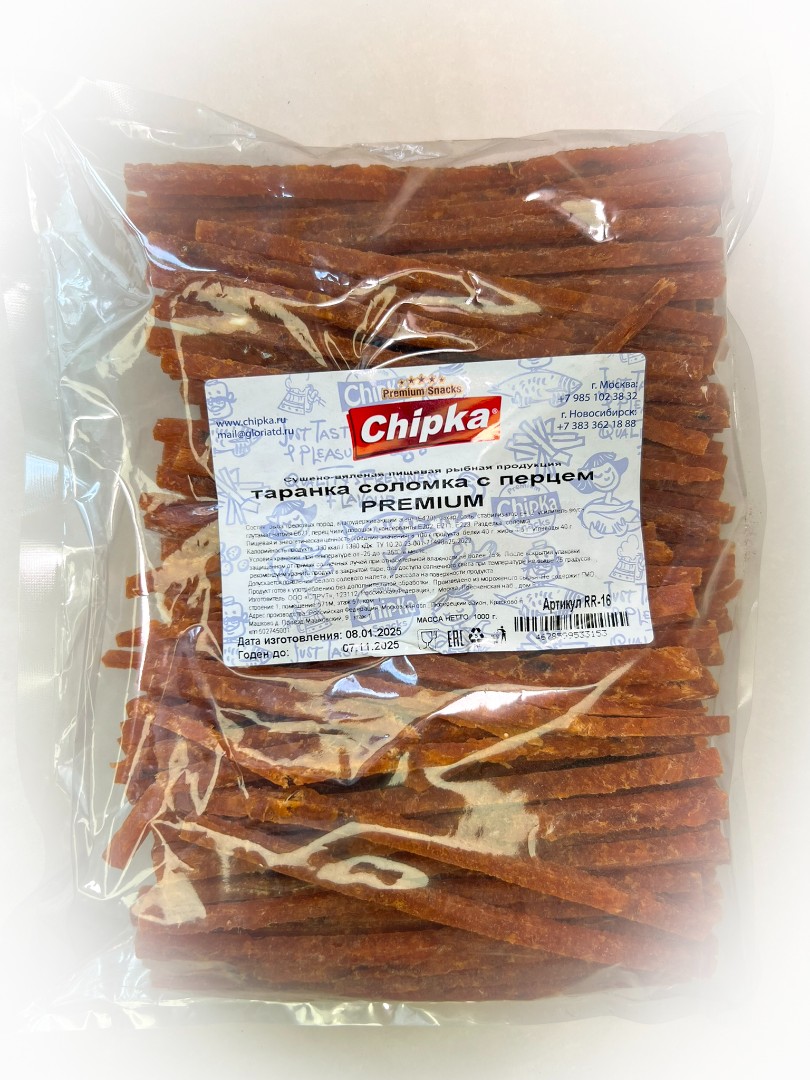 Таранка с перцем (соломка) (Chipka ПРЕМИУМ) в Златоусте