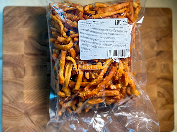 Нитка ЖАРЕНАЯ  Oktobersnack1 кг (сырный продукт) в Златоусте