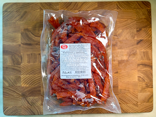 Продукт из мяса птиц "КАРПАЧЧО с АДЖИКОЙ" с/к "ООО БАЛТИКА" (Калининградская обл.) в Златоусте