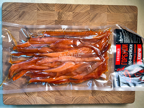 Горбуша соломка по-корейски в Златоусте