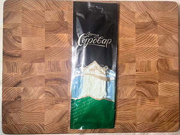 Сыр 60 гр ГОРНЫЙ СЫРОВАР (Паутинка белая с укропом и чесноком) в Златоусте