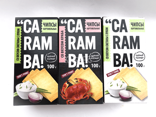 Чипсы "CARAMBA" ассорти 100 гр. в Златоусте